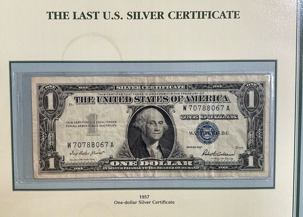 The Last Silver Coins And Silver Certificate