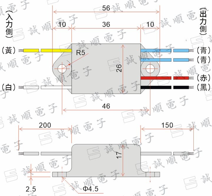 1pcs Replace A400-D180 AC380/460V OUTPUT DC 0.5A Rectifier
