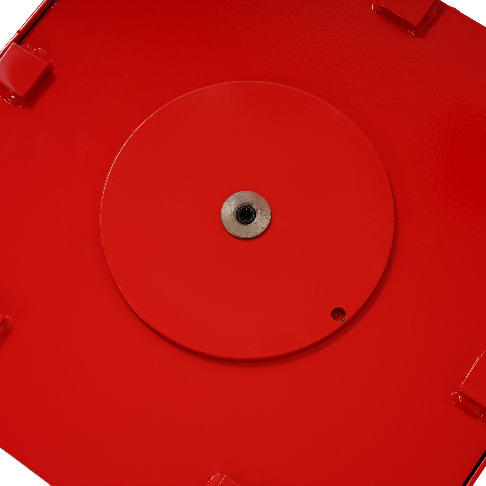 Red Steel Alignment Turn Plate Table For Passenger Car Truck 9000lb Capacity Set