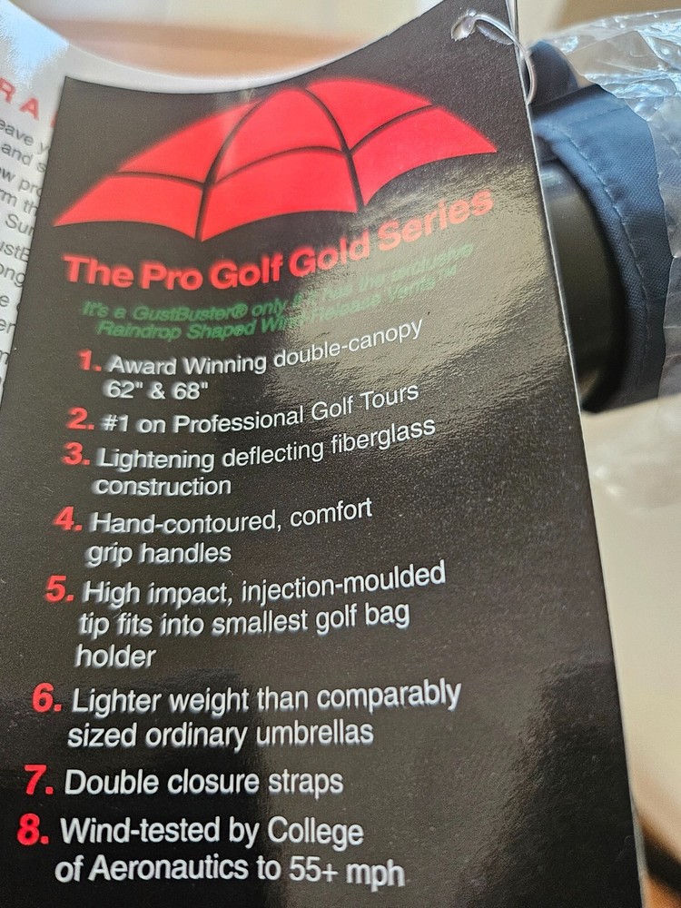 GusBuster Golf Umbrella Naples fl