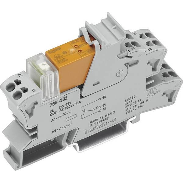 WAGO 788-305 Voltage Relay Module Name: 48V/DC switching current. max.: 16 A
