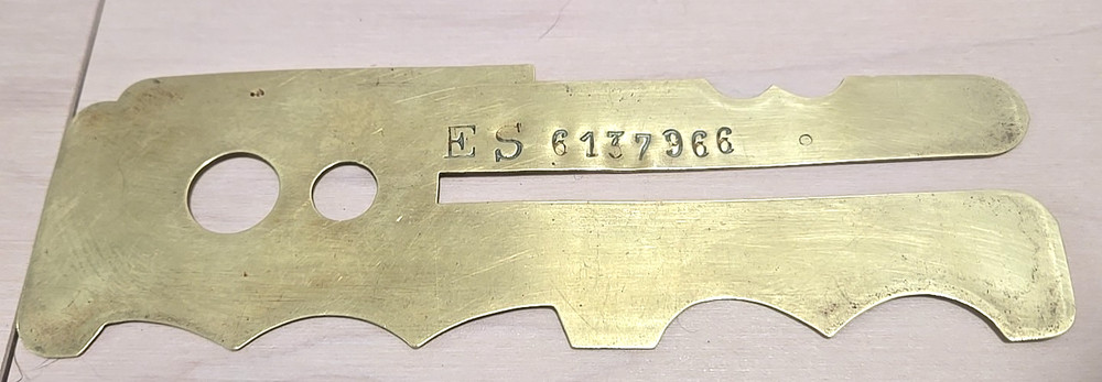 Military Brass Button Cleaning Stick