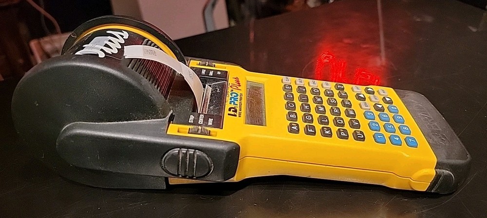 Brady ID PRO Plus Handheld Label Printer – Untested No Power Adapter Tested