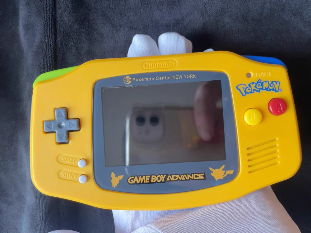 Nintendo Game Boy Advance GBA iPS Backlit LCD Console Pokemon Pikachu