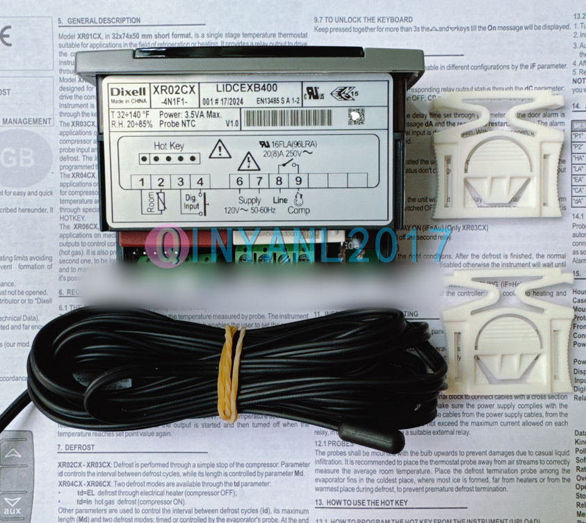 1PCS NEW Dixell Temperature Controller XR02CX-4N1F1