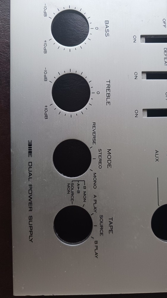 Kenwood KA-801 Faceplate