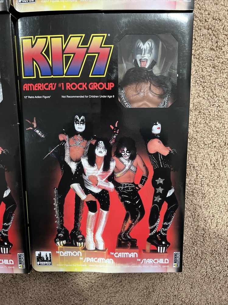Kiss Memorabilia Rare Figures