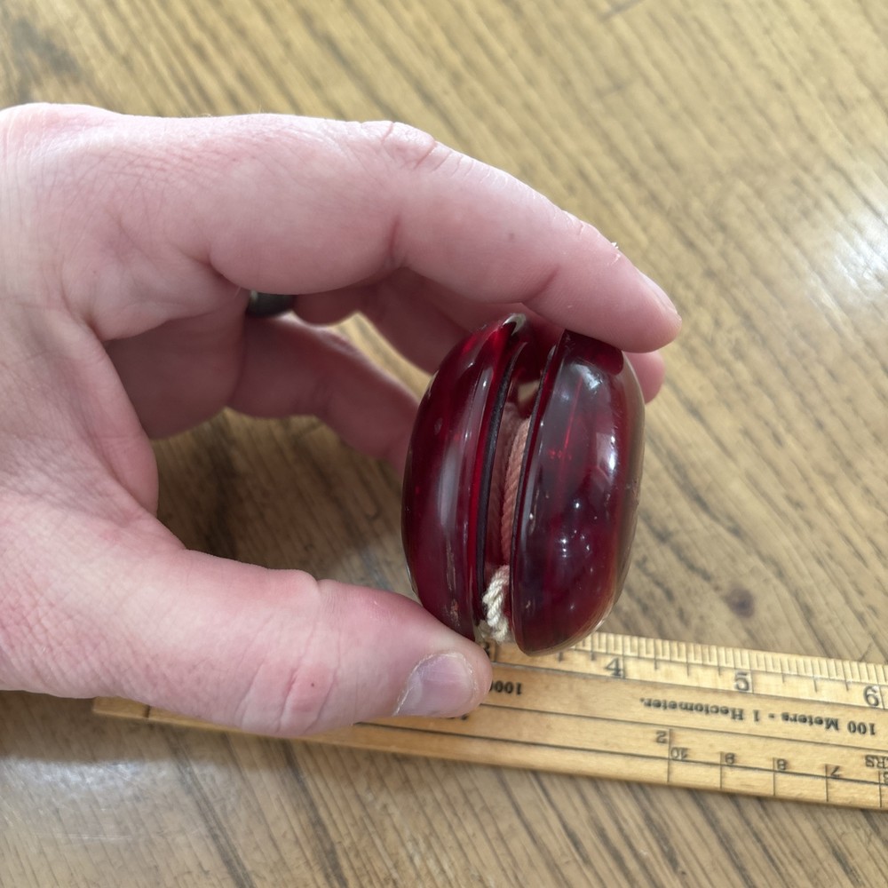 Vintage 1970’s Duncan Imperial Yoyo Ruby Red