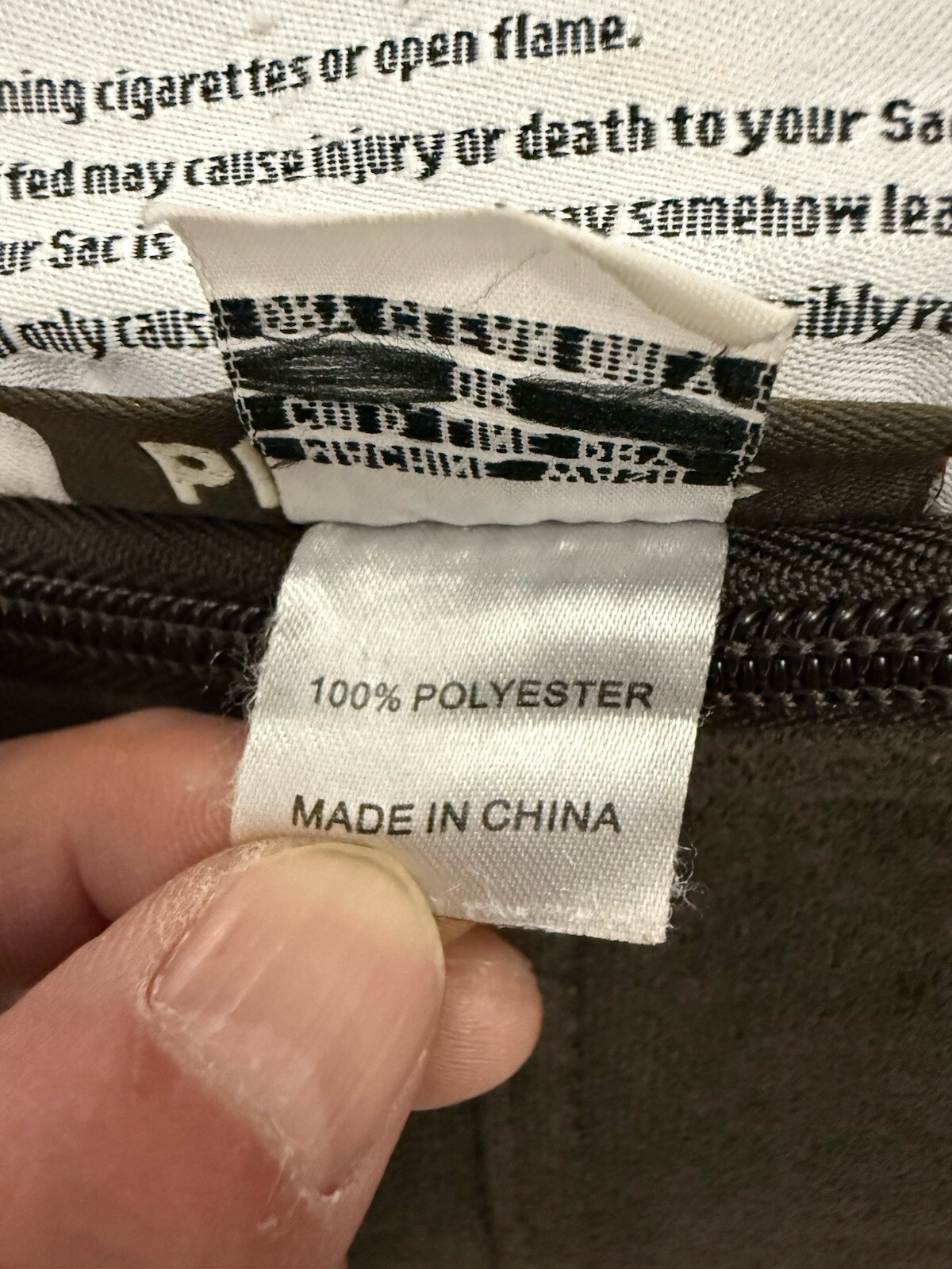 Lovesac Supersac Cover Super Soft Bean Bag Brown Lounge Chair COVER ONLY