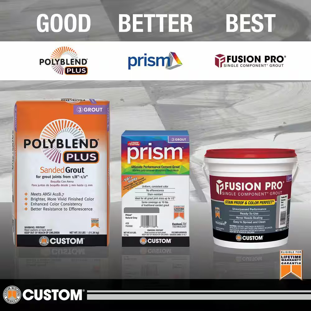 Polyblend plus #645 Steel Blue 25 Lb. Sanded Grout