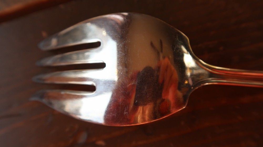 Antique Silverplate Cold Meat Fork by CSP C S P