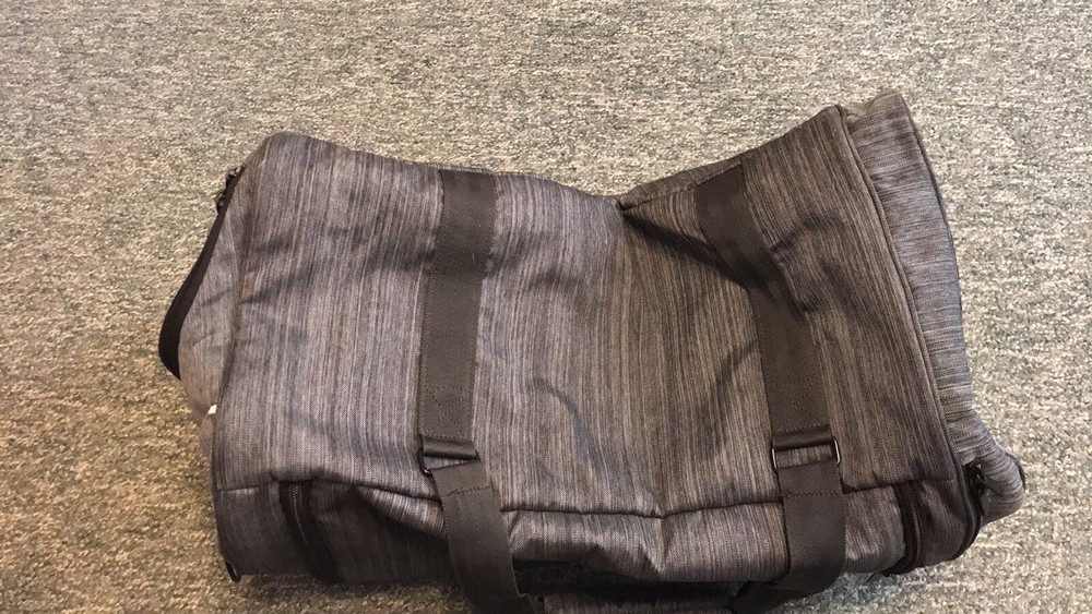 Ignite Duffel Bag Gray Gym Bag EUC