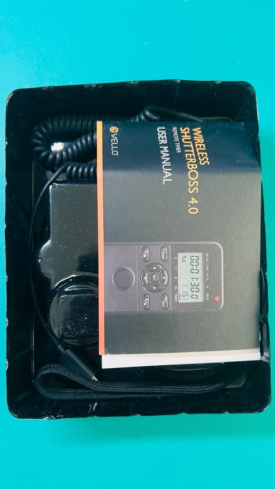 Vello RCW-4-S2 Wireless ShutterBoss 4.0 Timer Remote Trigger Intervalometer Sony