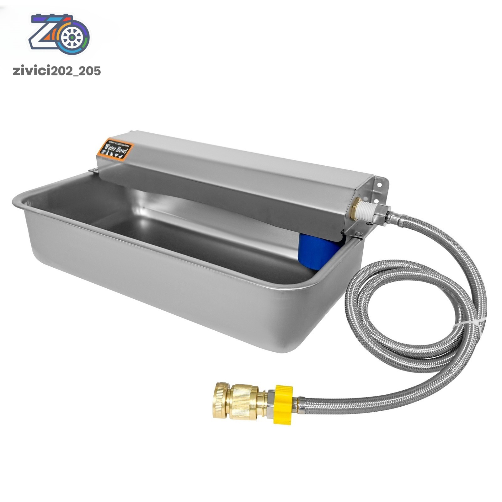 Automatic Dog Water Dispenser 2 Gallons 304 Stainless Steel Dog Water Bowl