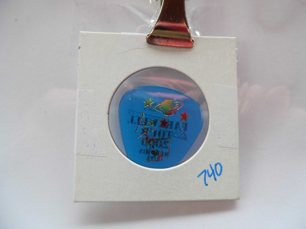 KISS "ACE FREHLEY" GUITAR PICK~4/25/00 READ DESCRIPTION (4/11)