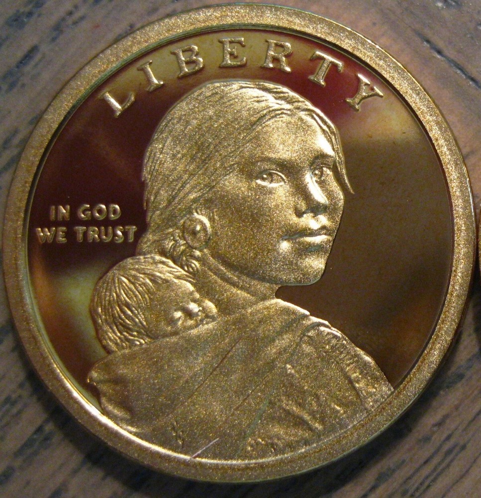 2009-S Deep Cameo Proof Native American Dollar - Problem Free