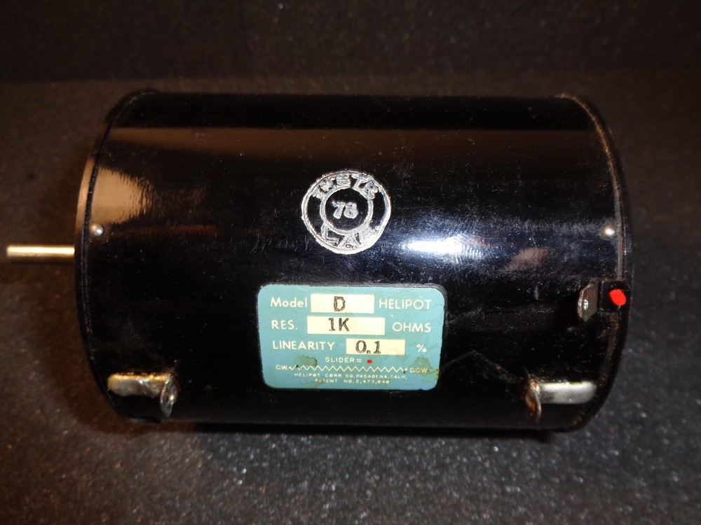 Helipot Model D 1K Linearity 0.1% Precision Potentiometer