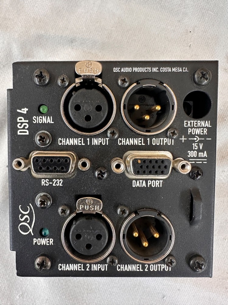 QSC DSP-4 Digital Processor Module - Two available