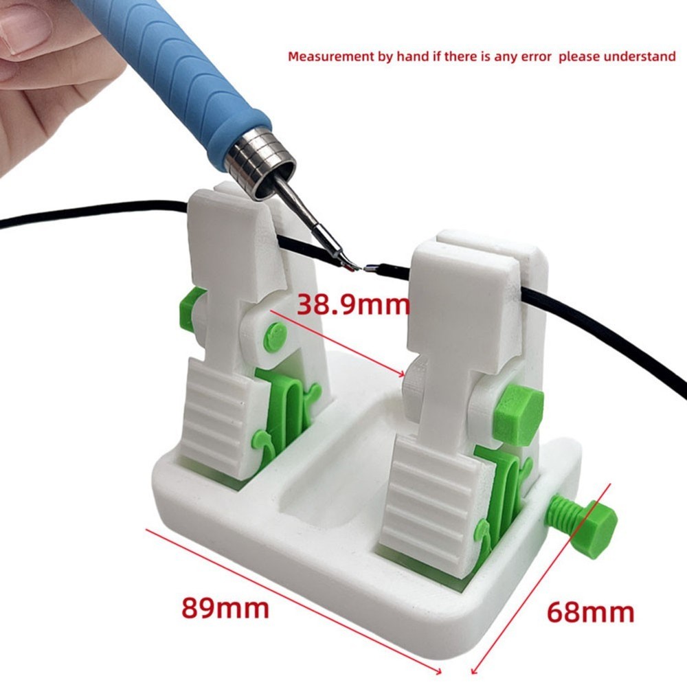 Compact Wire Mounting Bracket Clamp for 3D Printing and PCB Work