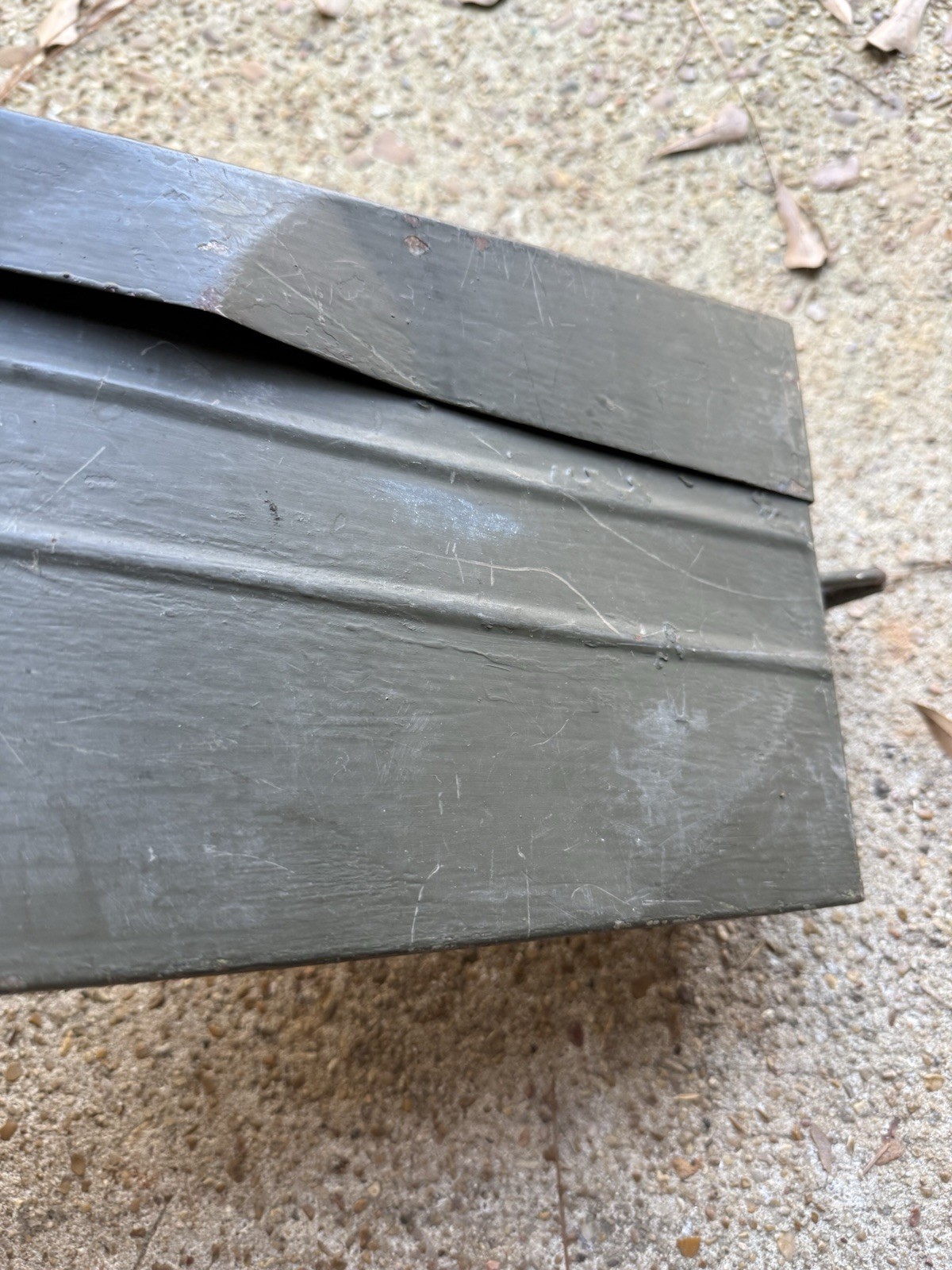 WW2 Style German Green Ammo Can Postwar Manufacture 7.62x51 EMPTY