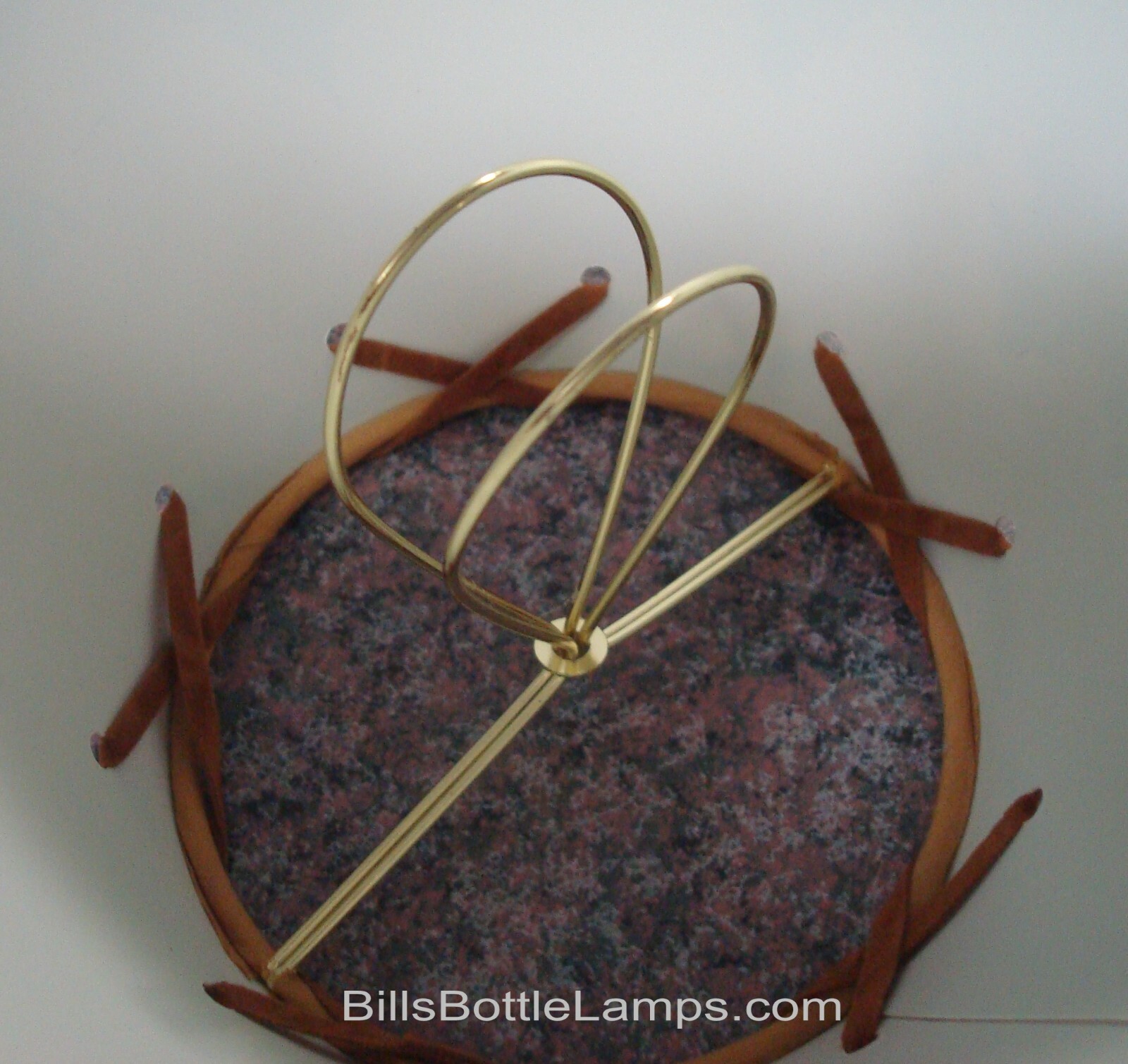 MOOSE Table Light Cabin Cottage LAMP SHADE Clip-On Bulb Style 9" inch Laced Cone