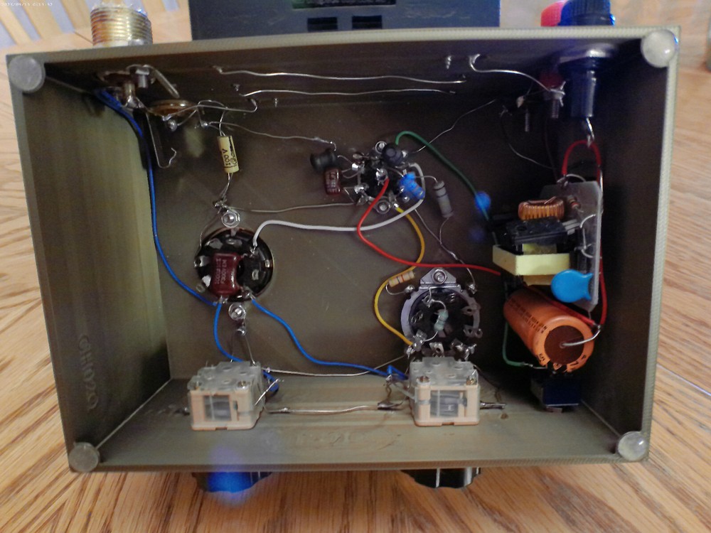 Portable 12AQ5 QRP Ham Radio CW Transmitter 40/30/20 Meters