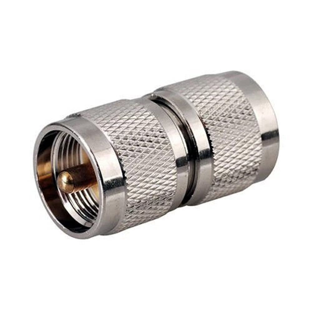 PL259 Male Plug to UHF Male PL-259 RF Coaxial Adapter Connector