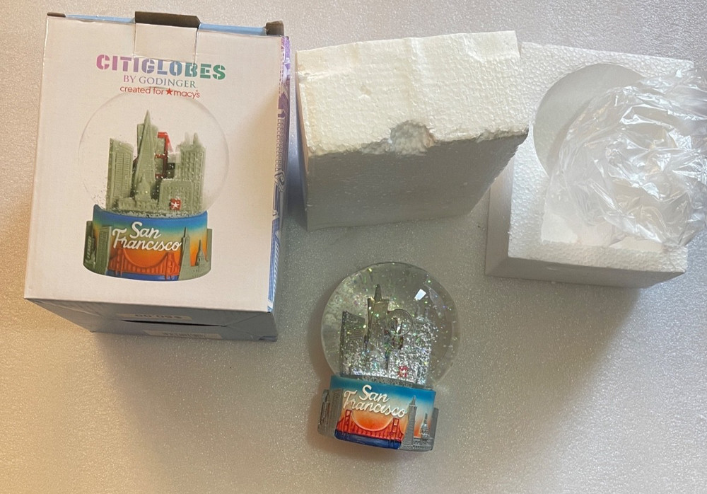 Godinger  SAN FRANCISCO  Snow Globe Created for Macy's