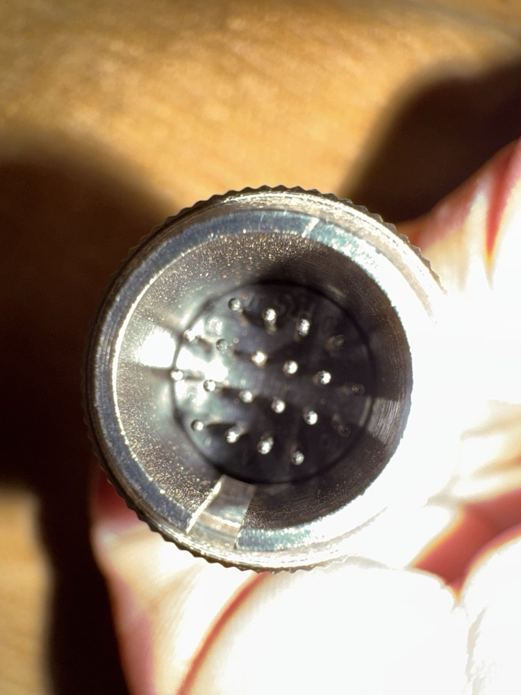 Optical Microscope Mini Camera With Cable. Made In Japan. AS IS