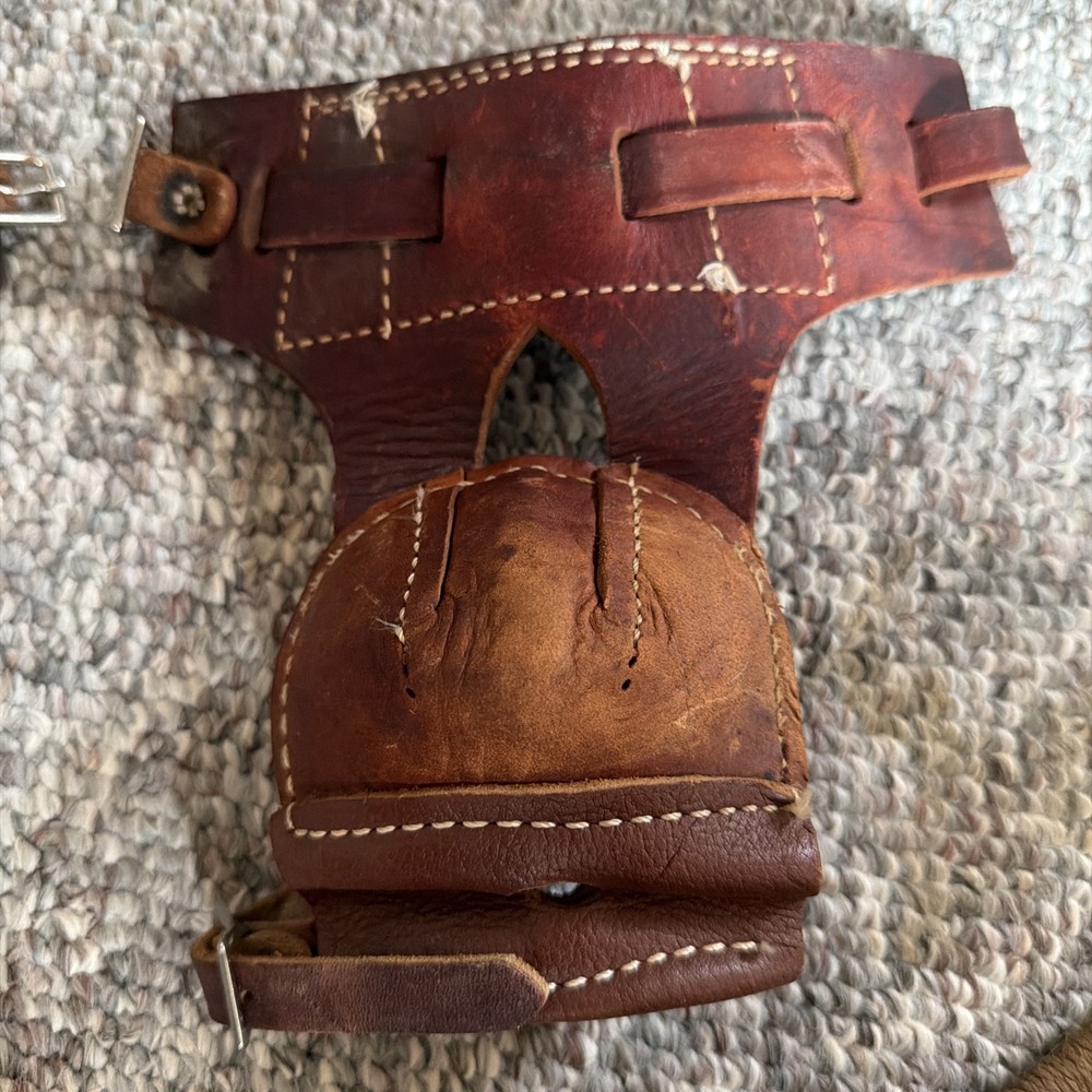 Leather Hind Skid Boots