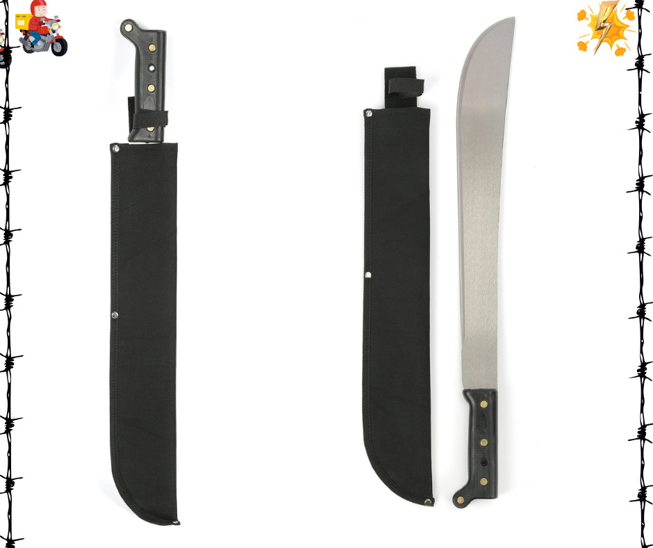 Ozark Trail 18" Machete with Sheath, Model 5052