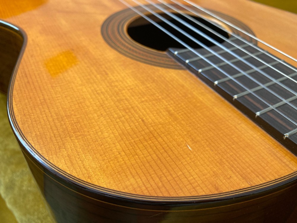 Masaru Kono (Kohno) 1965 No. 3D custom classical guitar – solid woods, Kolb