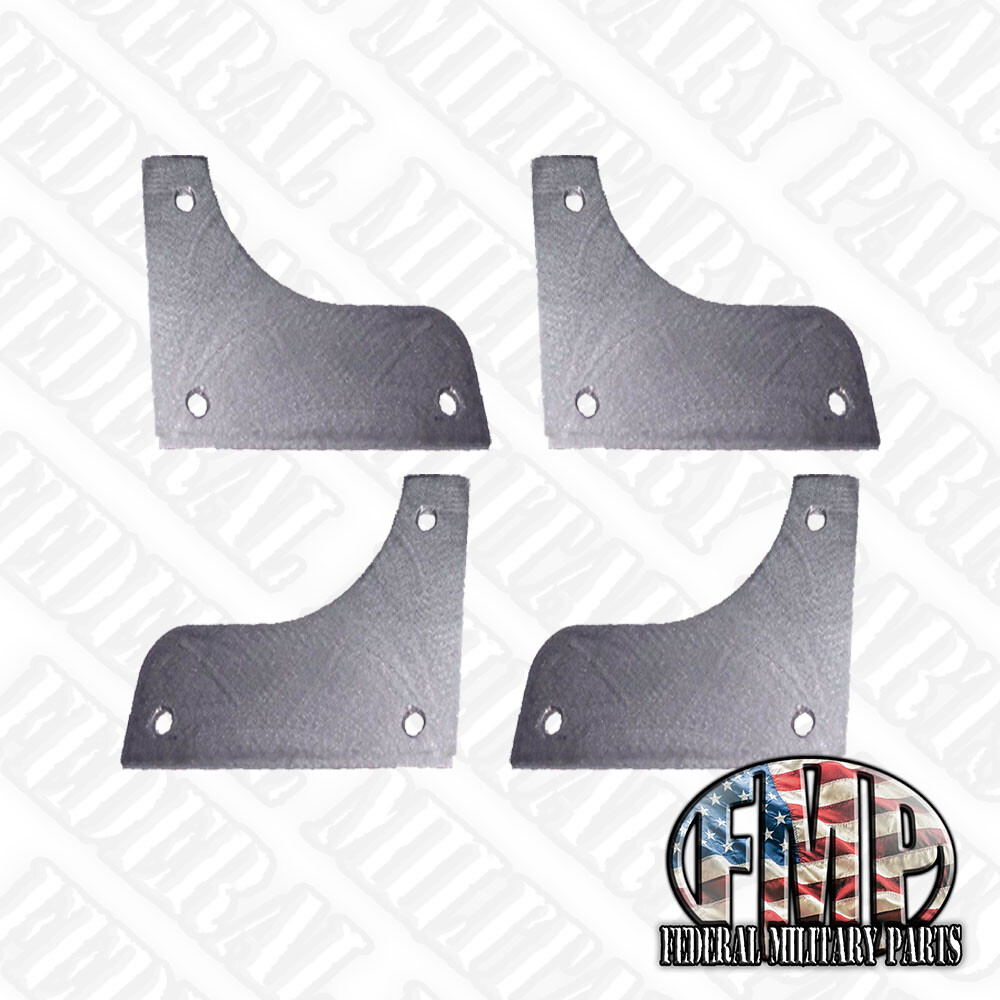 4PC Door Gap Filler Kit For Hard Or Soft Doors fits All Models HUMVEE M998