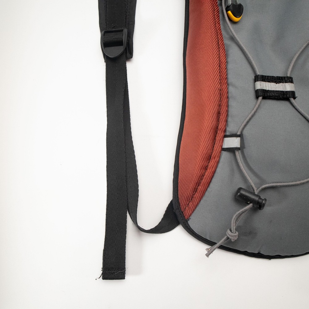 CamelBak Classic Hydration Backpack Gray Rust Hiking Outdoor Pack No Bladder