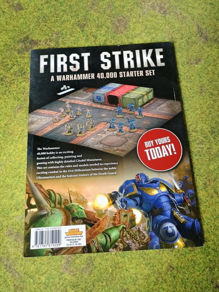 Games Workshop Warhammer 40K Getting Started No Model