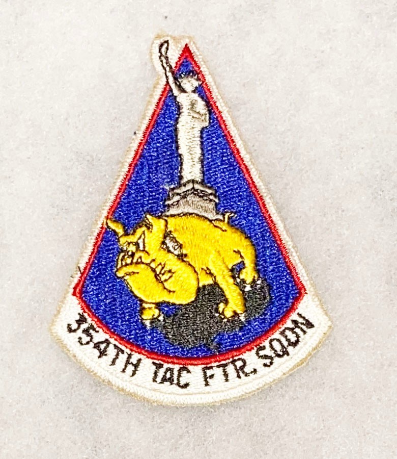 USAF 354th Tactical Fighter Squadron Patch