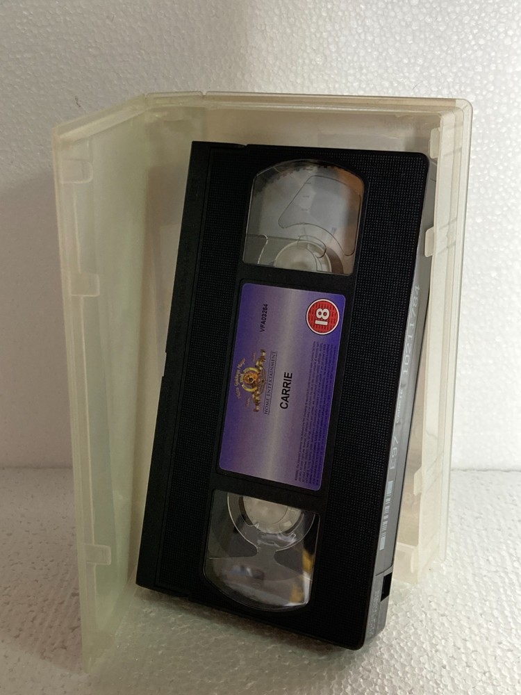 Carrie - VHS - Tape - Next Work Day Post