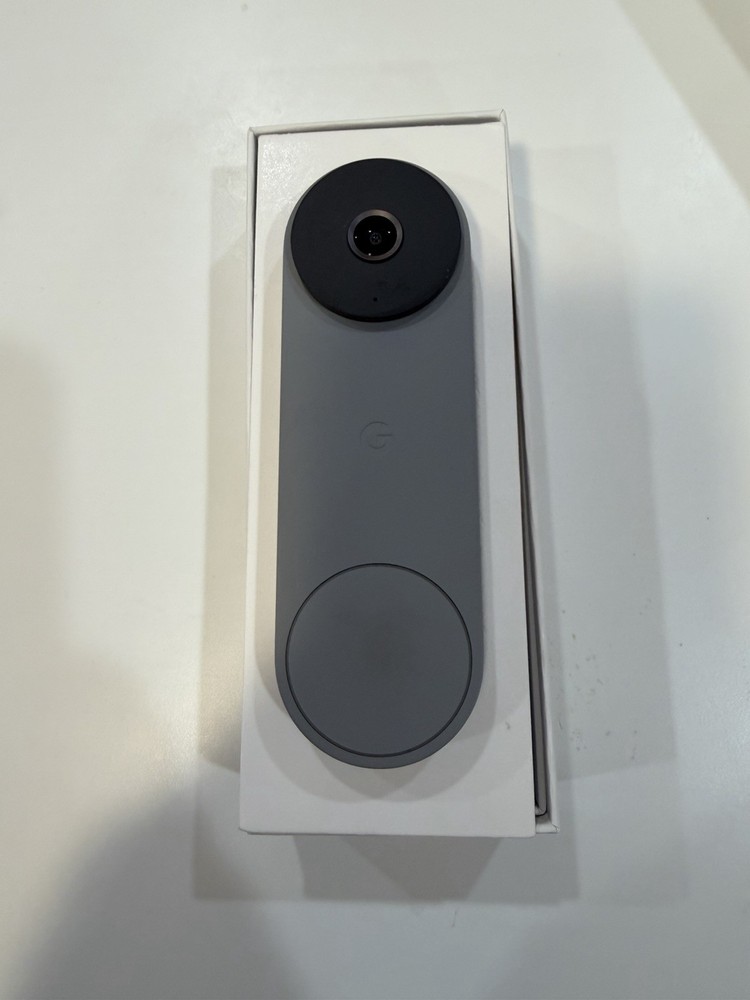 Google Nest Doorbell, Wired - Ash
