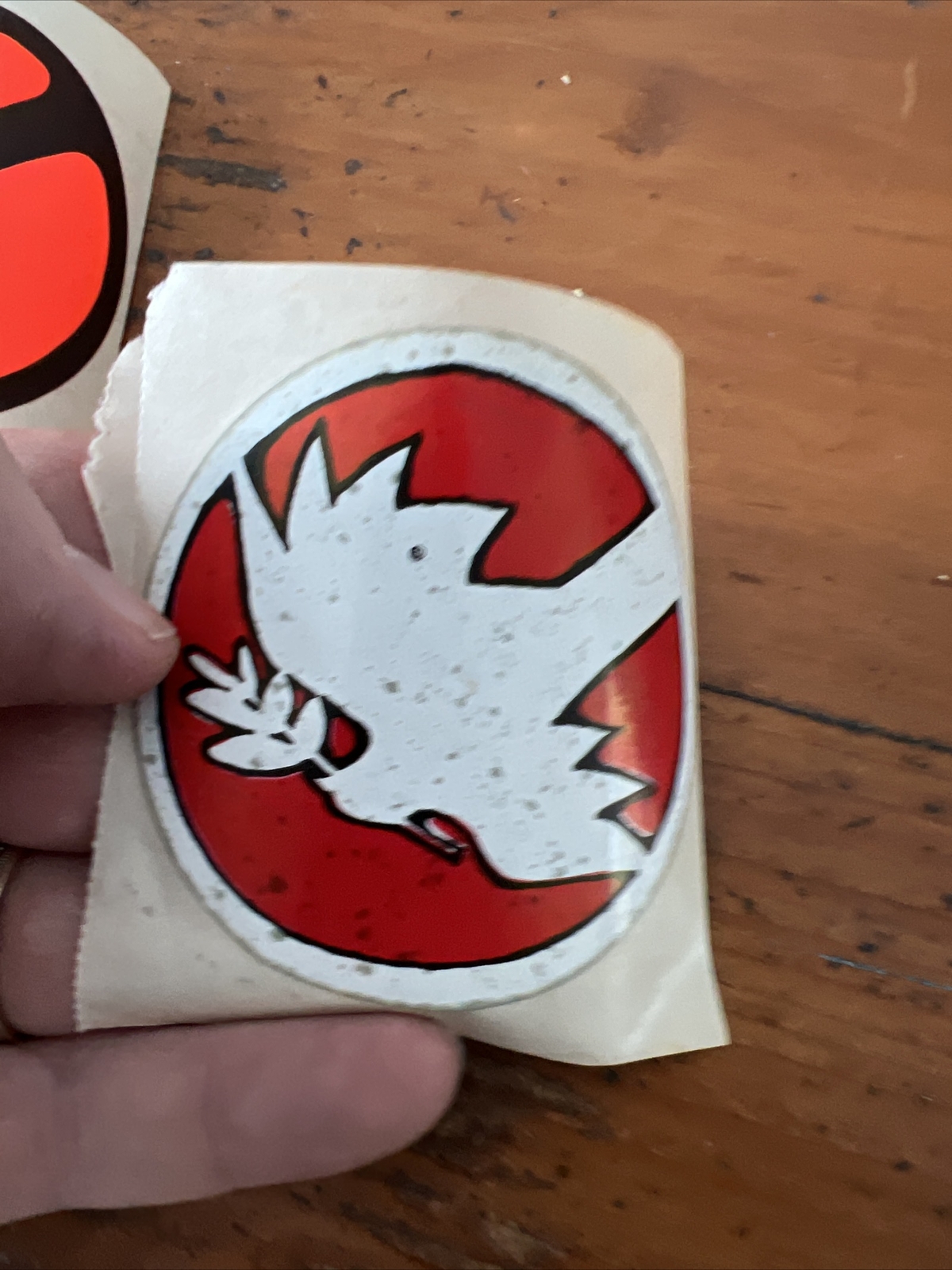 Vintage Original Flower Power Peace Hippie Stickers Woodstock Lot of 2