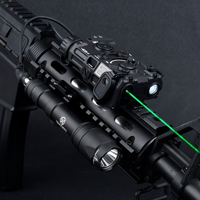 Tactical OGL RED Green Blue IR laser M600 M300 Hunting Flashlight AXON Switch