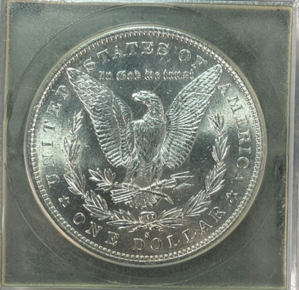 1882-S MORGAN SILVER DOLLAR ~BU ~NICE COIN~REF#USC