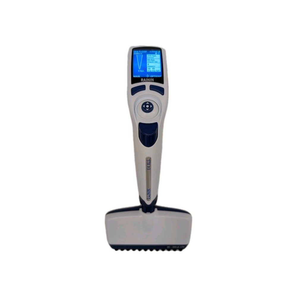 RAININ E4-200XLS+ E4 ELECTRONIC SINGLE CHANNEL PIPETTE 20-200 uL LTS