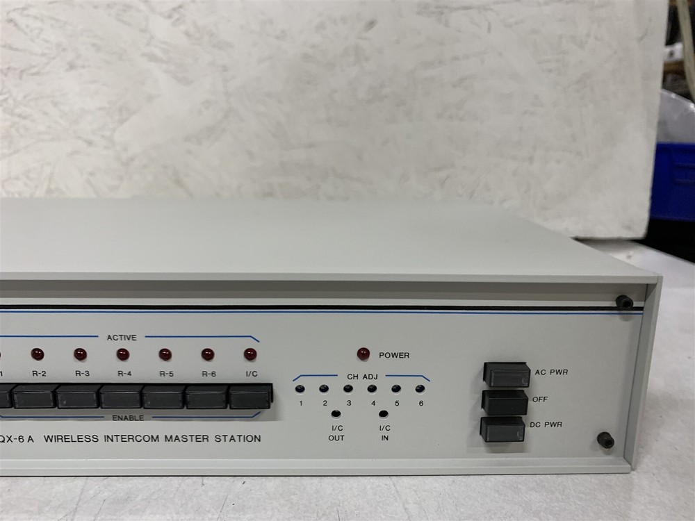 VEGA WIRELESS INTERCOM MASTER STATION QX-6A