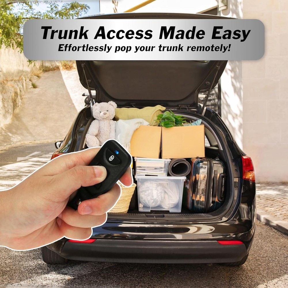 Keyless Entry System with 2 Remotes & 4 Door Actuators - Universal Compatibility