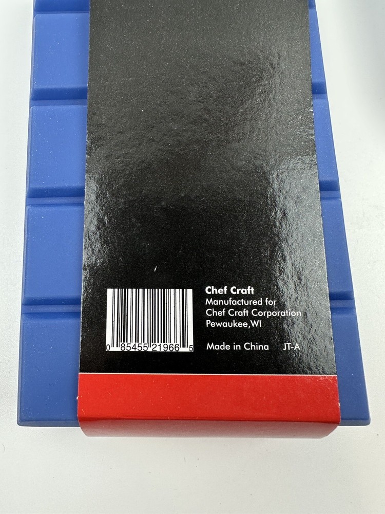 (2) Chef Craft 15-Cube Silicone Ice Cube Tray Easy Remove Cubes
