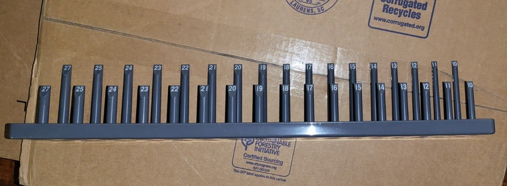 Hansen Socket Organizer 1/2 Metric NEW