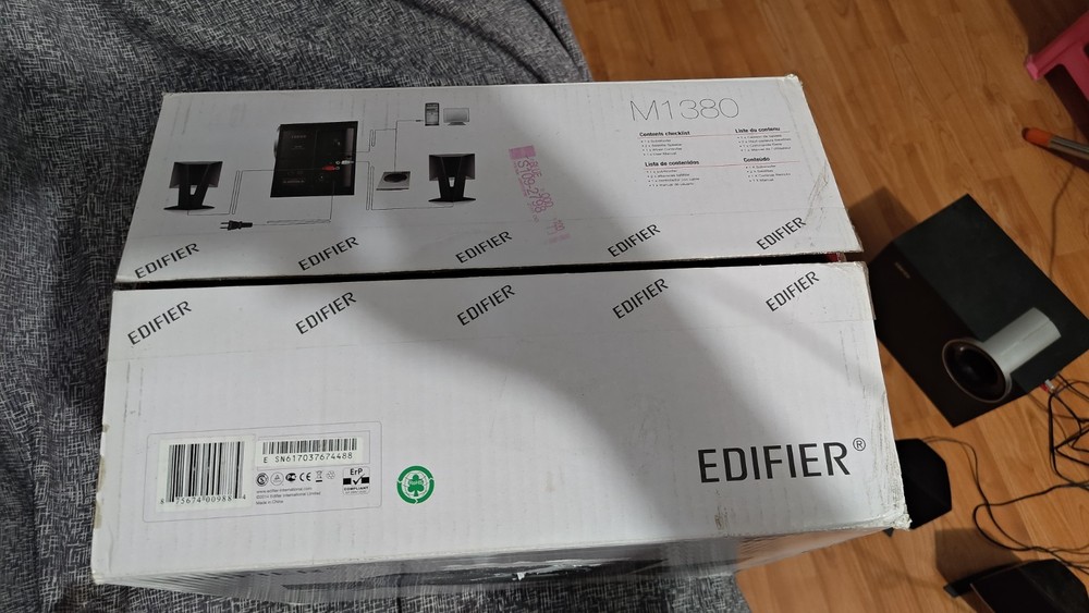 Edifier M1380 Black 2.1 28W Multimedia Speaker System