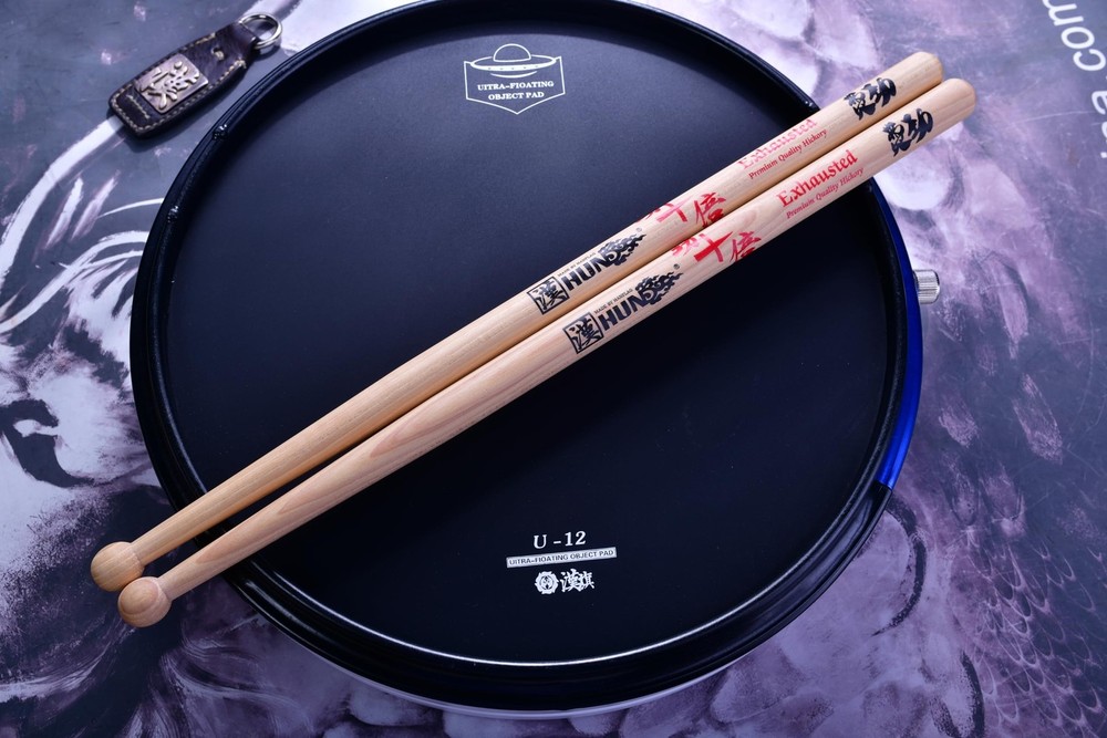 Extra Heavy Marching Drumstick-Exhausted, Marching Drum Stick, Hickory Drum S...