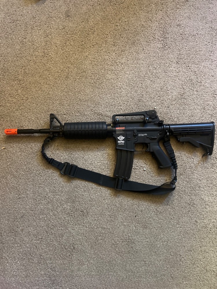 Combat Machine airsoft gun AEG bundle