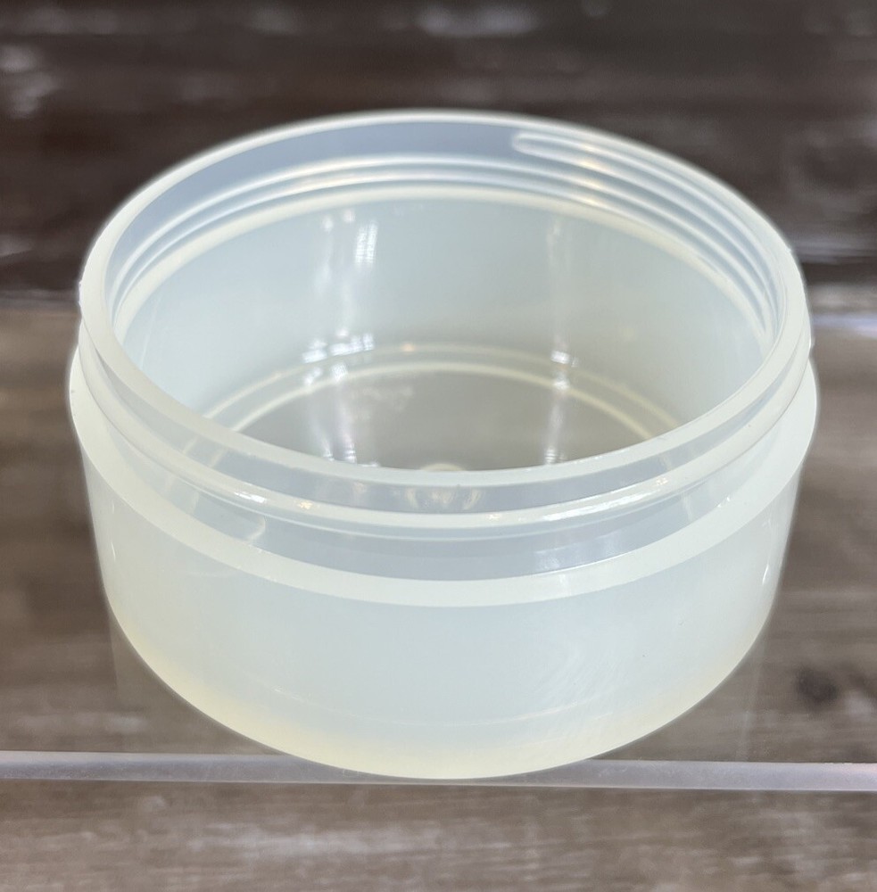 Bulk 2oz 70mm Polypropylene Thick Wall Jars, 60mL (no caps), case/340